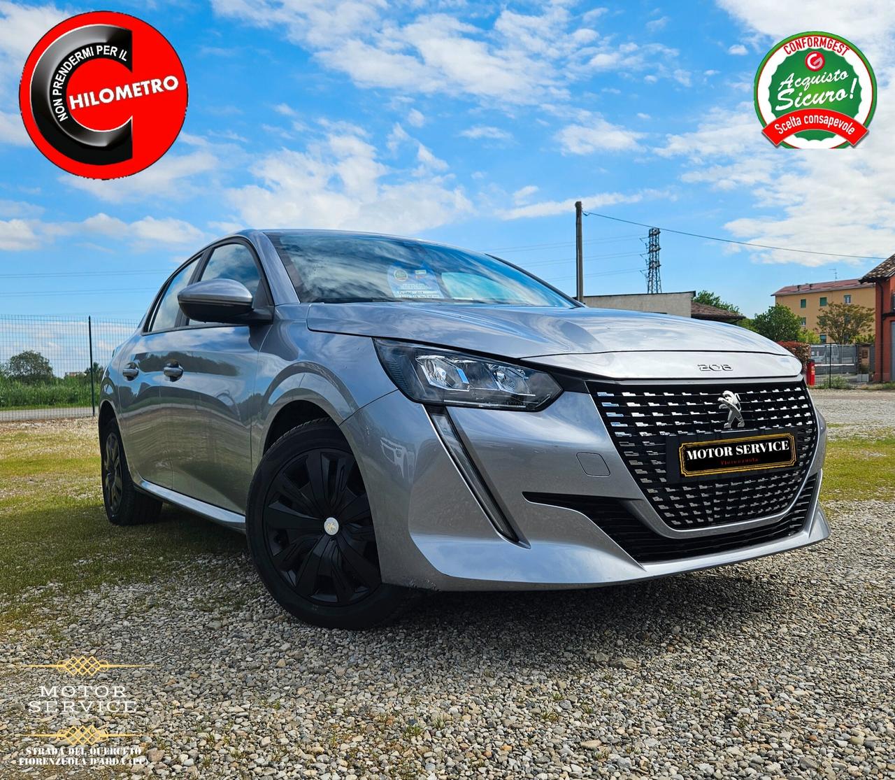 Peugeot 208 1.2 75 Benzina Unipro 48000km reali da 119€ mese
