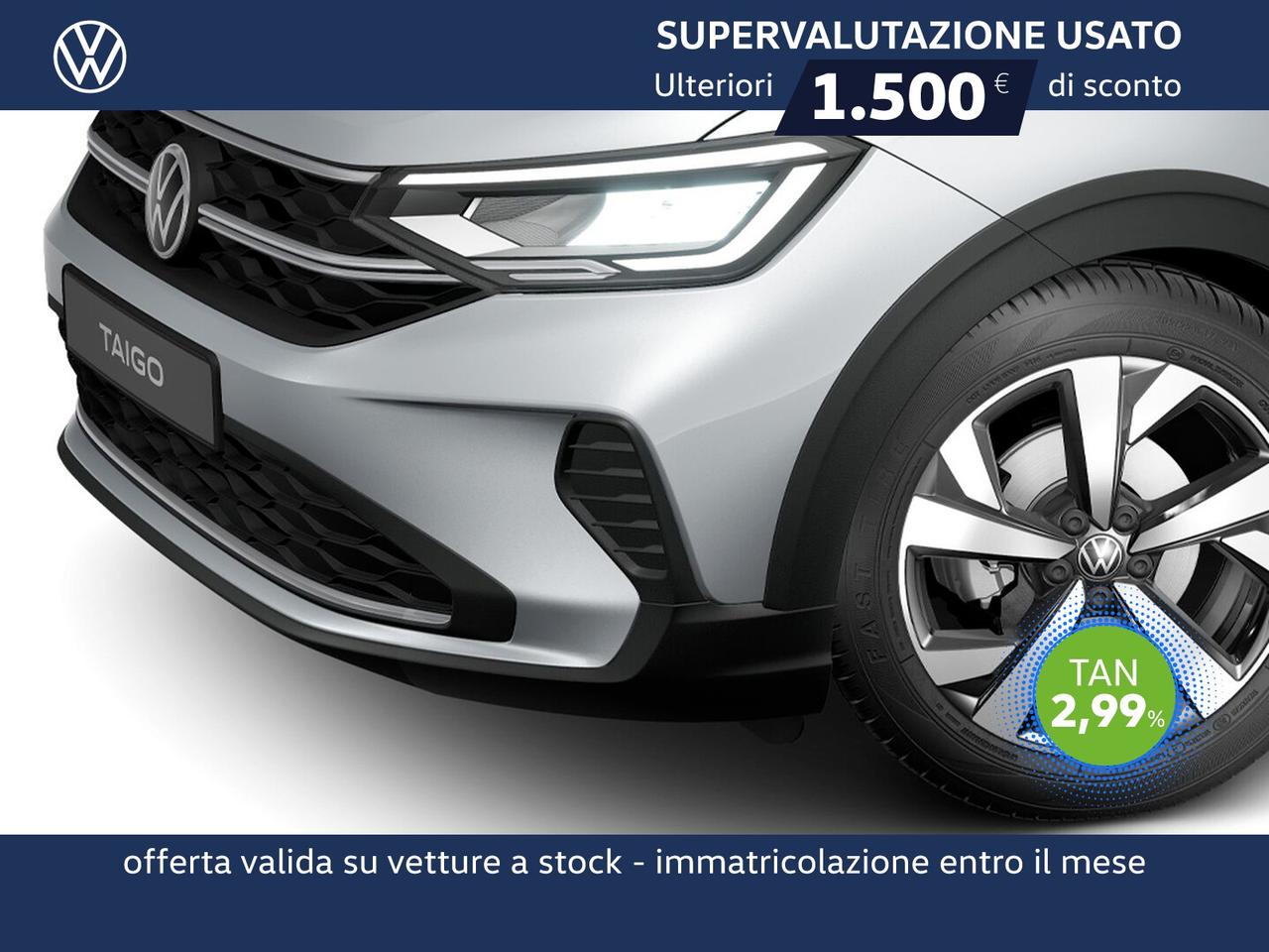 Volkswagen Taigo 1.0 tsi edition plus 95cv