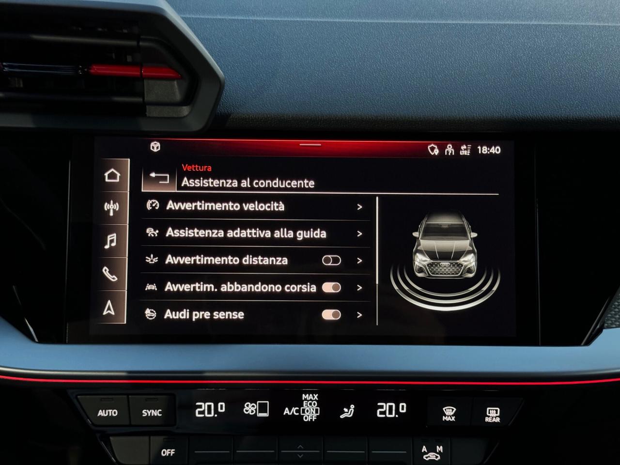 Audi RS3 Sportback 2.5 TFSI Quattro 400CV TETTO