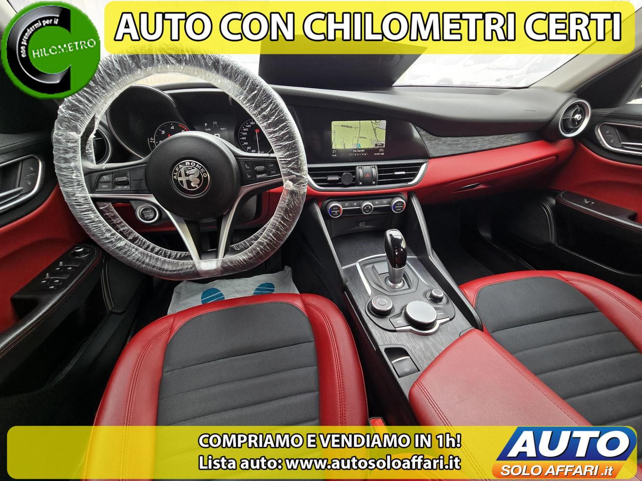 Alfa Romeo Giulia Berlina Giulia 2.2T 160CV AUTO MY19 EU6D/PELLE/NAVI/DISTRIBUZ.FATTA