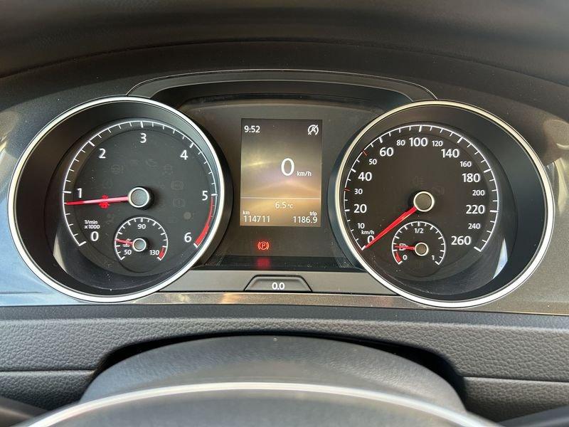 Volkswagen Golf Variant 1.6 TDI 115 CV 1°PROP-GARANZIA-KM CERTIFIC