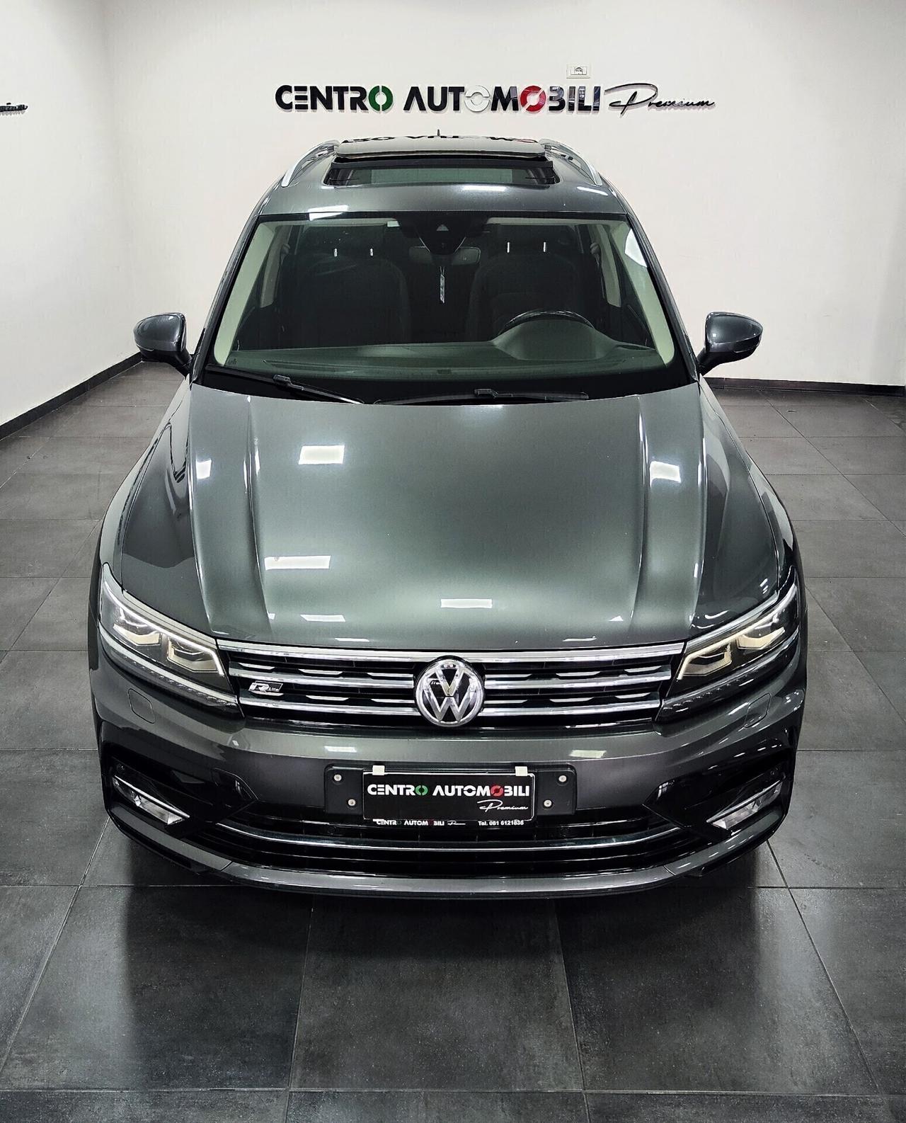 Volkswagen Tiguan 2.0 TDI 150cv DSG RLINE TETTO UNICO PROPRIETARIO