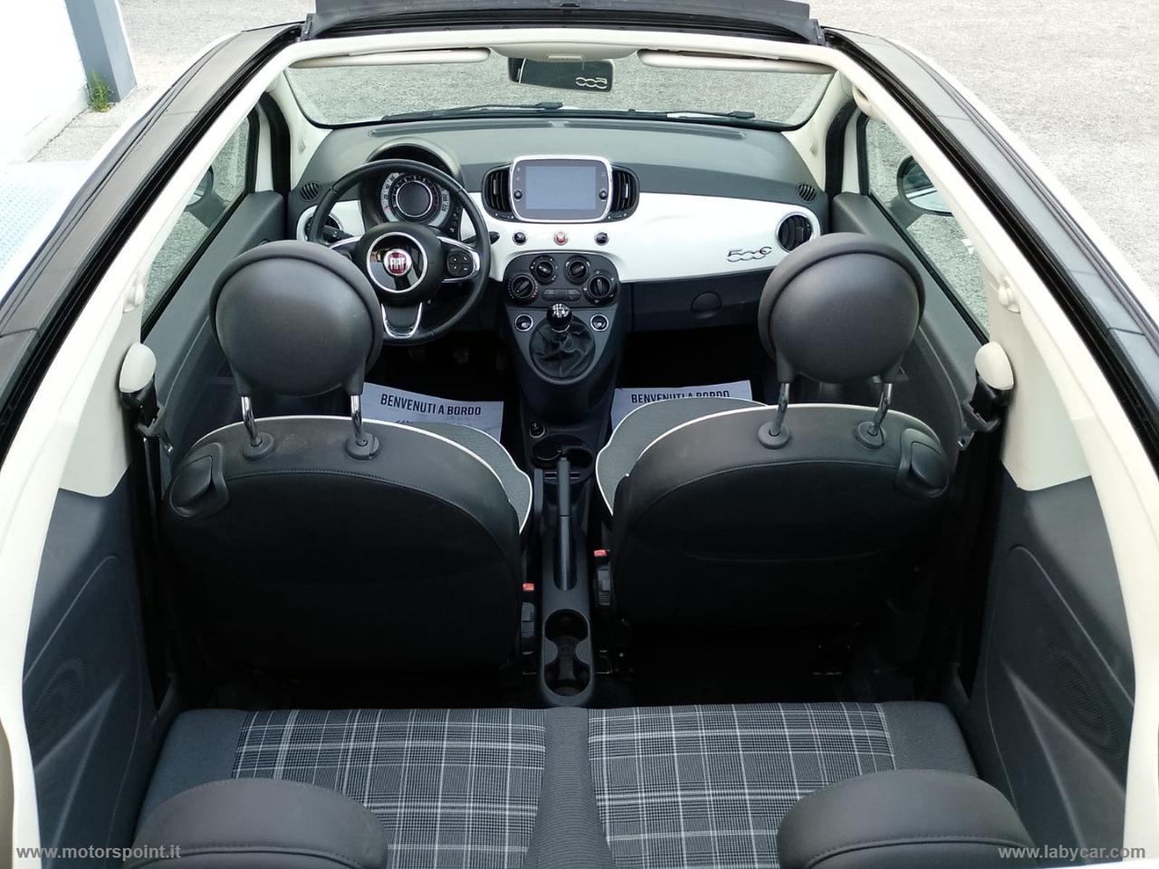 FIAT 500 C 1.2 Lounge SOLO KM 74000