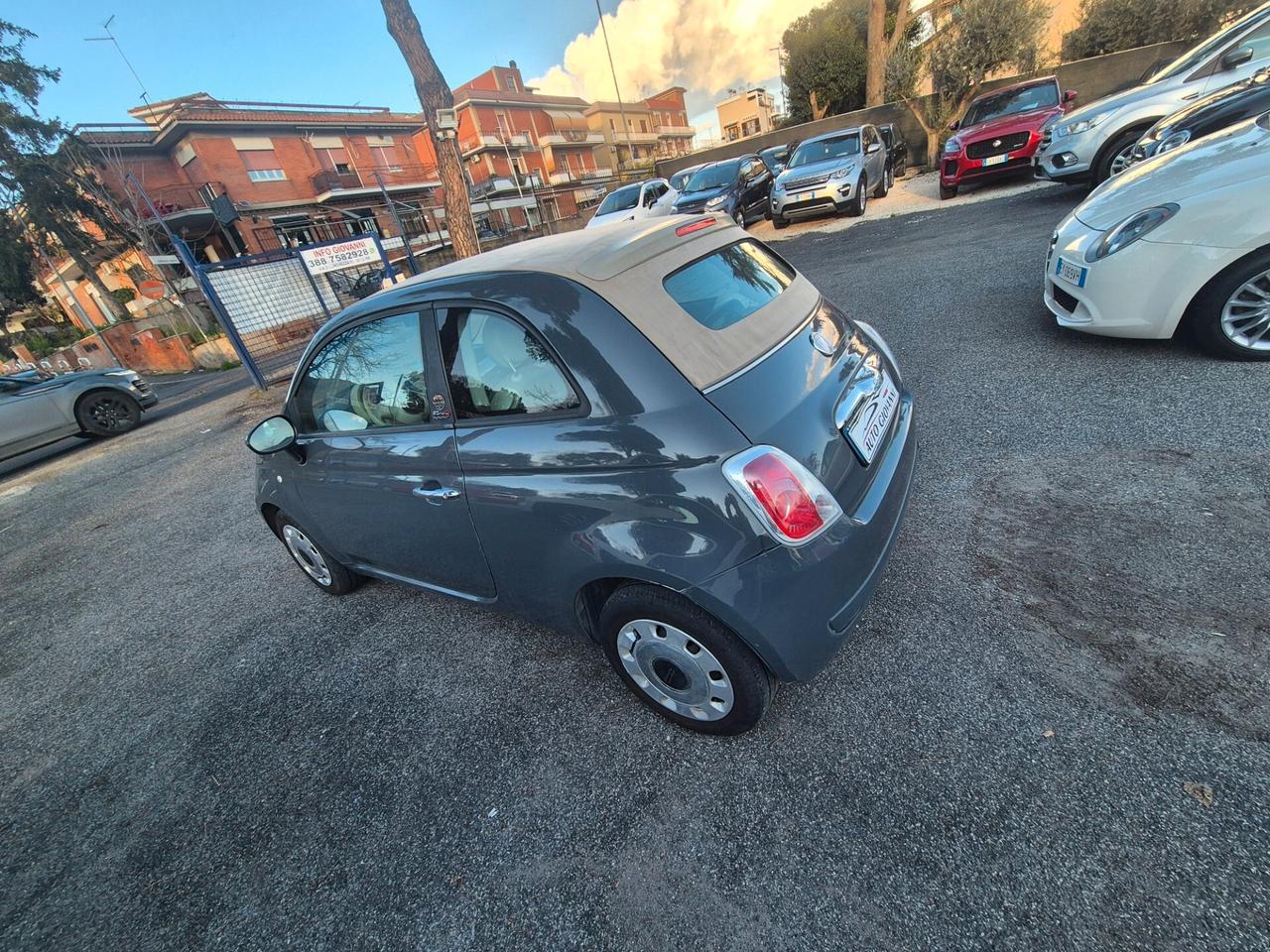 Fiat 500 C 1.2 Pop cabrio automatico