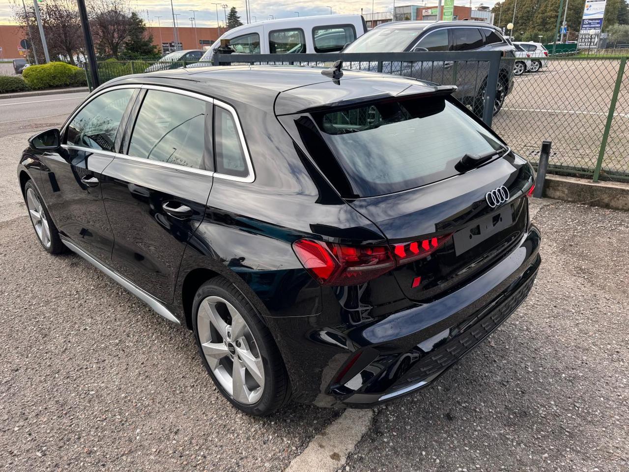 Audi A3 Sportback 2.0 tdi S line edition 150cv s-tronic