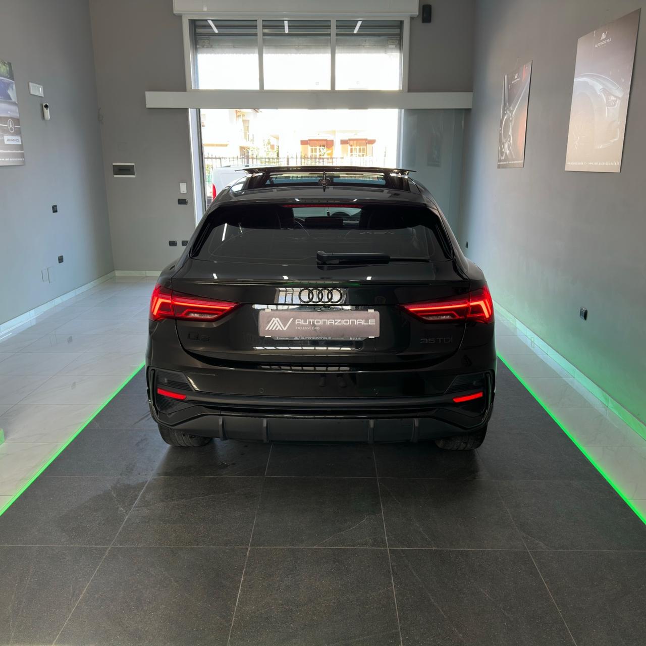 Audi Q3 Sportback 35 TDI S-Tronic S-Line Edition Identity Black