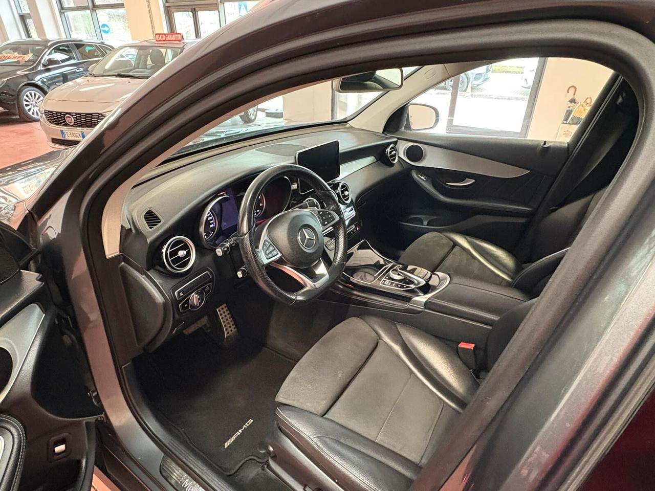 MERCEDES GLC 250 CAMBIO AUT. 4MATIS Diesel 2.5 4X4 Km 129.696 certificati garanzia 12 mesi