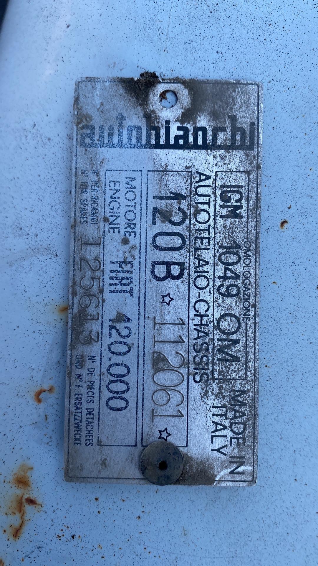 Autobianchi Altro Bianchina