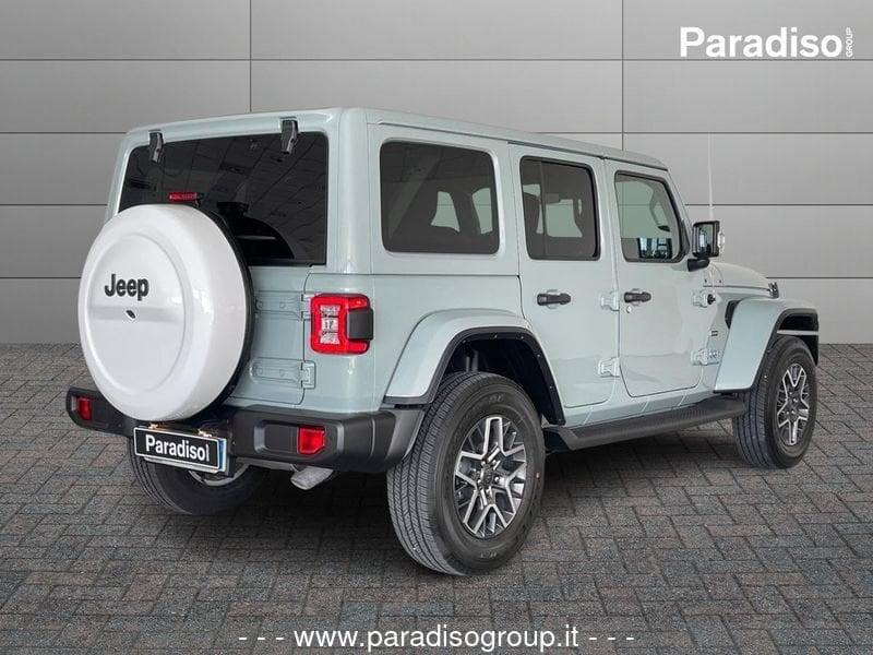 Jeep Wrangler wranler phev Plug-In Hybrid My23 Sahara 2.0 4xe Phev 380cv At8