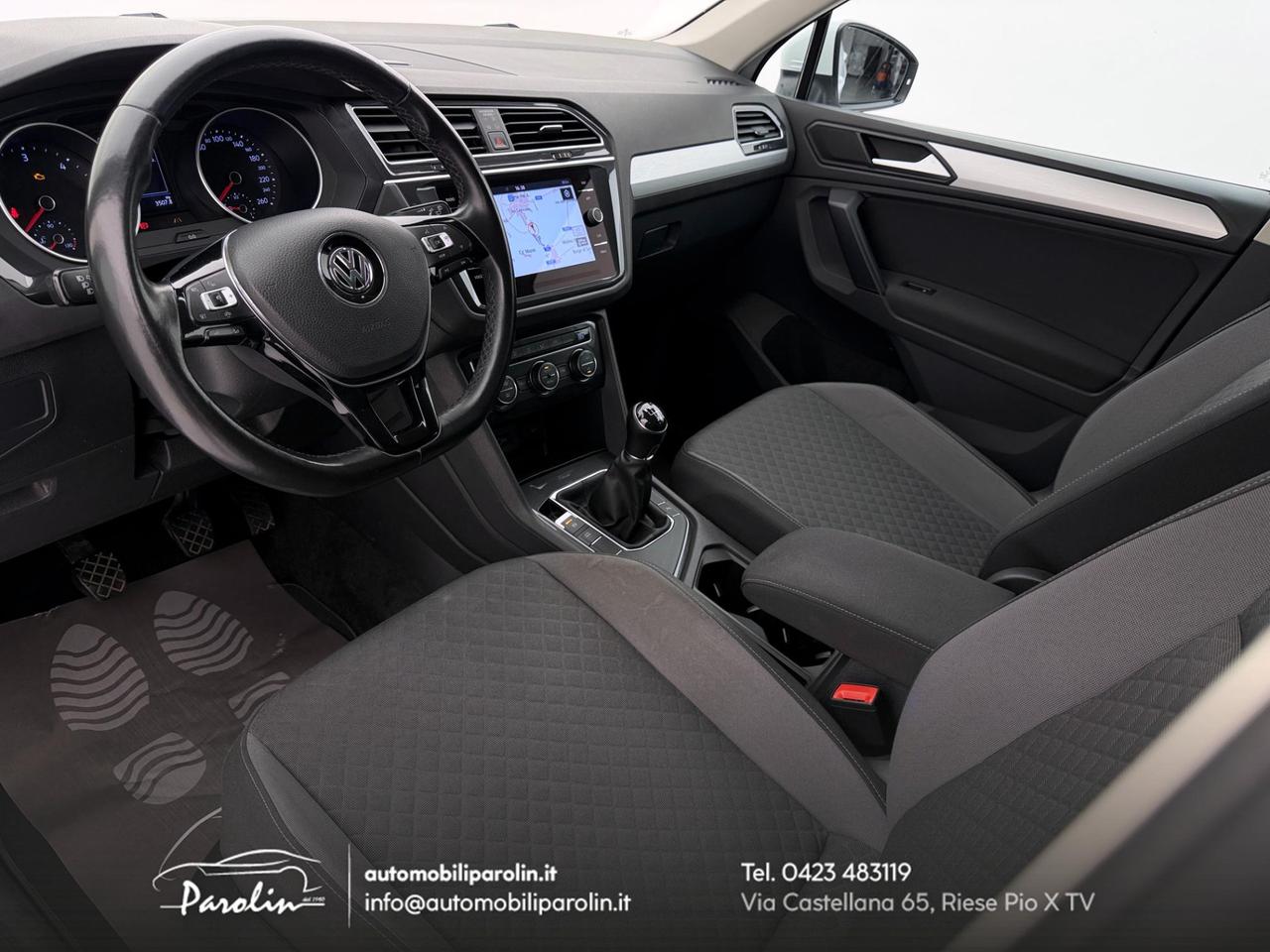 Volkswagen Tiguan 2.0 tdi Business tagliandi ufficiali 1 proprietario