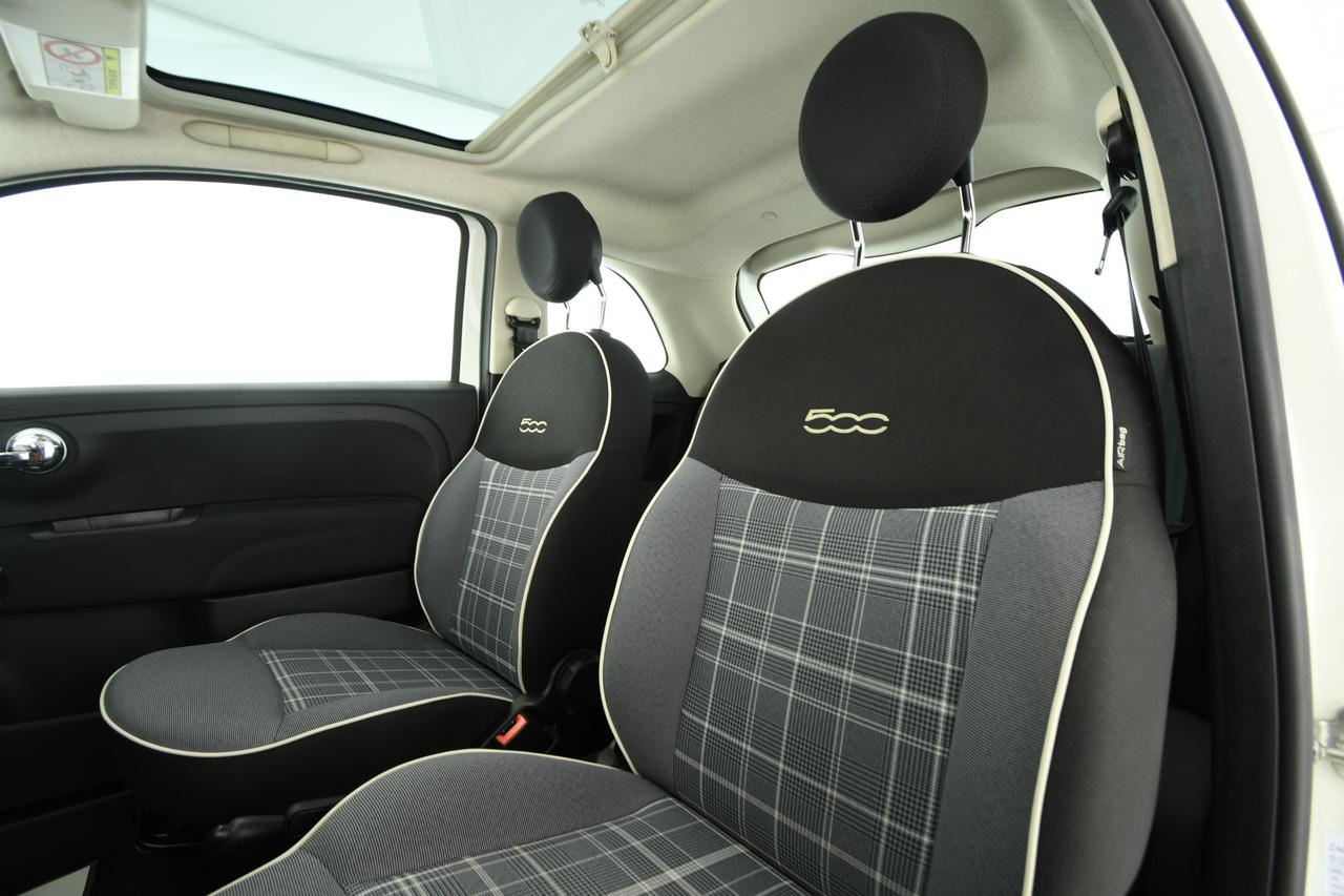 FIAT 500 1.2 Lounge easypower Gpl 69cv TETTO PANO+LED+NEOPATENTATI