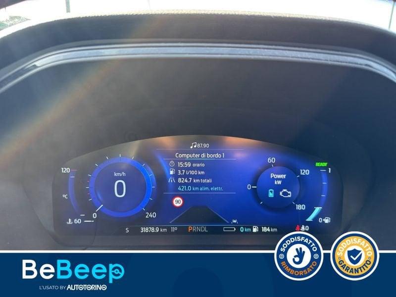 Ford Kuga 2.5 PHEV ST-LINE 2WD 225CV CVT