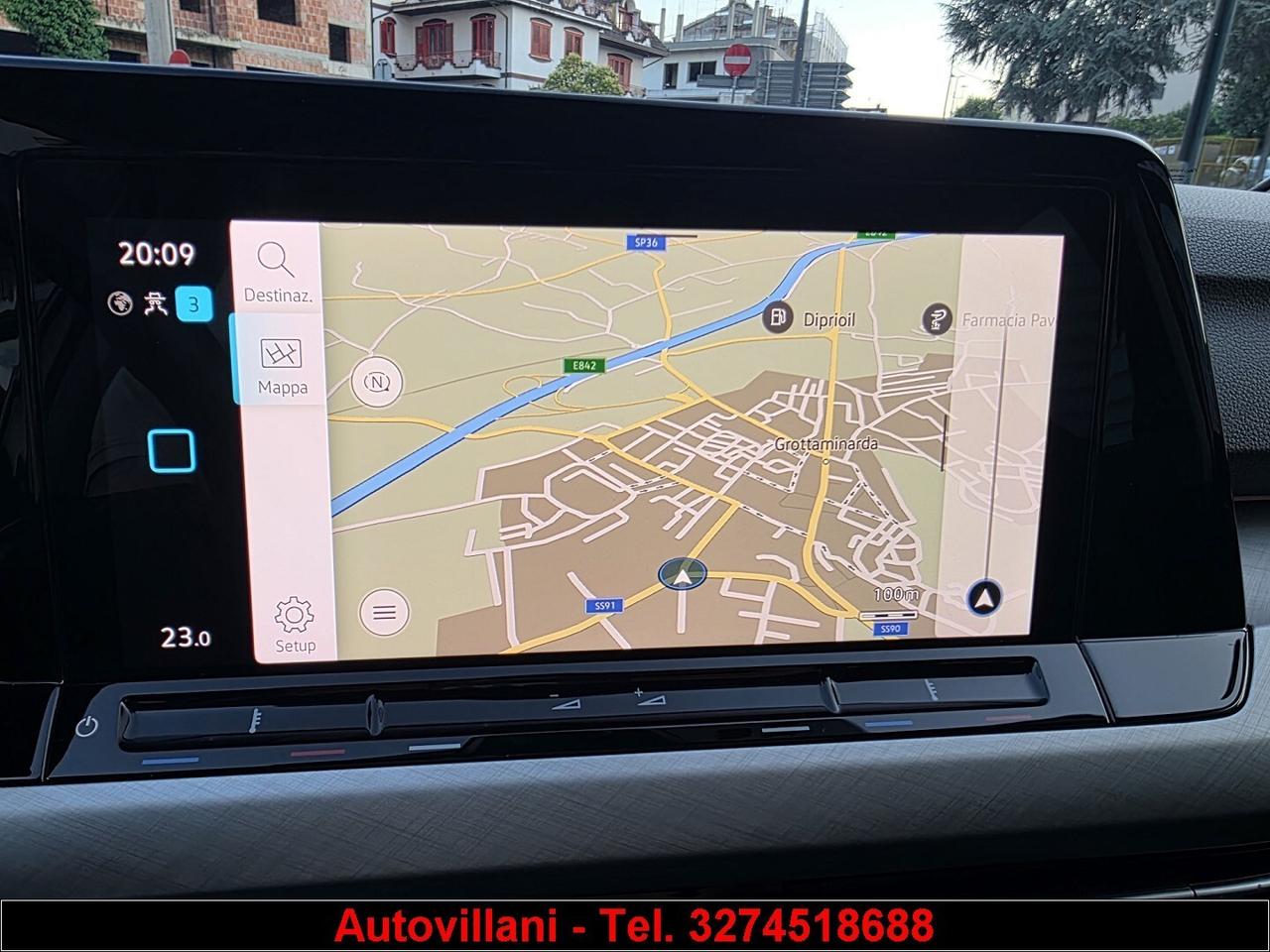 VOLKSWAGEN GOLF 8 2.0 TDI 115 CV DSG FULL NEO PATE