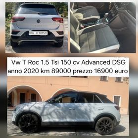 Volkswagen T-Roc 1.5 TSI ACT DSG Advanced BlueMotion Technology tua a € 248 mese