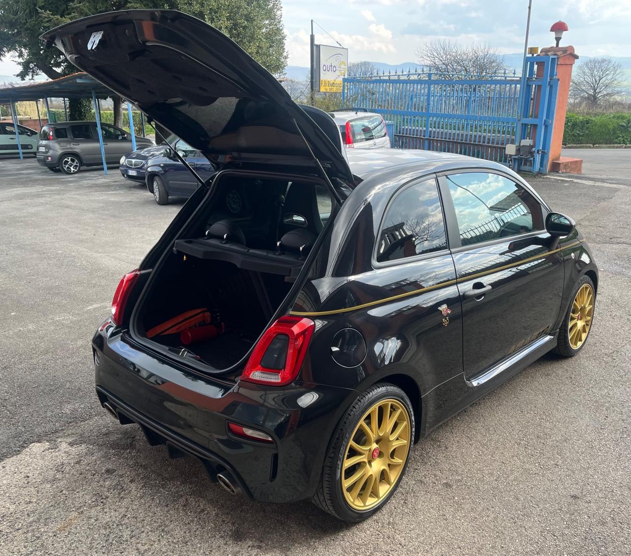 Abarth 595 1.4 T-Jet 165 CV Scorpioneoro-km65000-