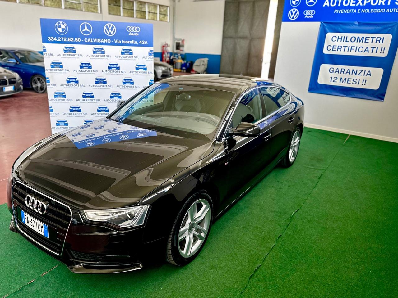 Audi A5 SPB 2.0 TDI 190 CV diesel mult. S line/2015/euro6