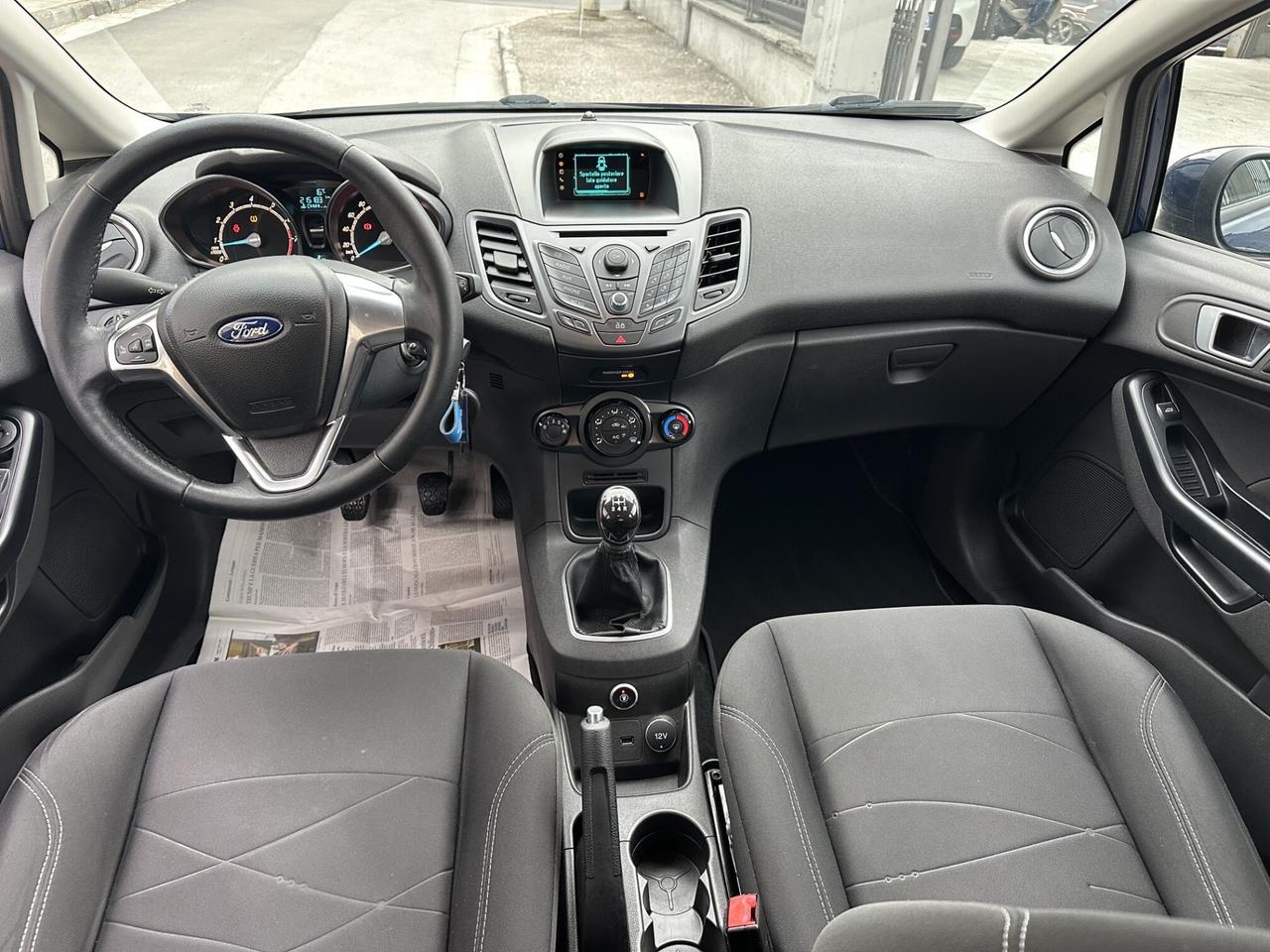Ford Fiesta 1.4 Gpl 95 Cv 2014 unico proprietario
