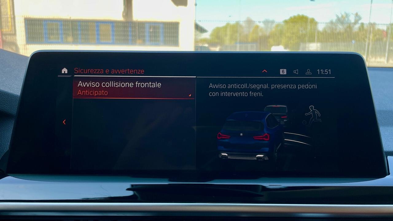 Bmw X3 X-DRIVE 48V 2.0 ADVANTAGE 190CV - FULL LED, TETTO, PELLE