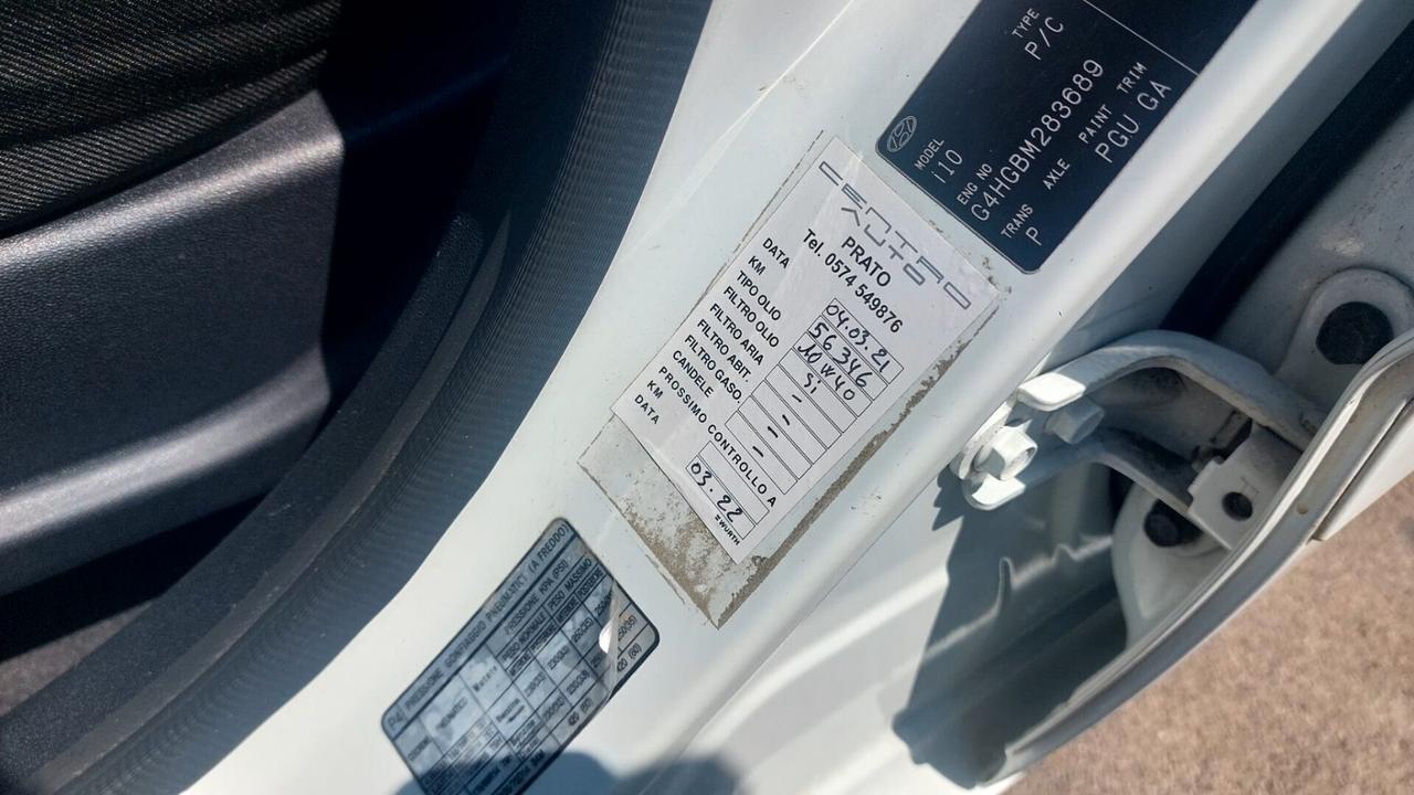 Hyundai i10 1.1 12V Automatico