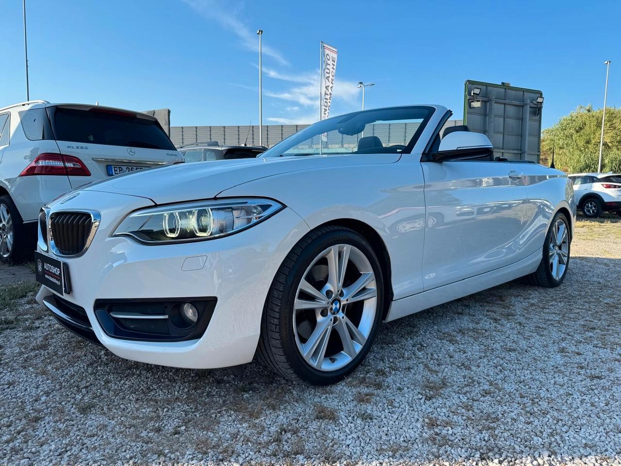 BMW - Serie 2 Cabrio - 220d Cabrio Sport - FINANZIABILE - PERMUTE