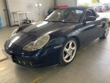 PORSCHE Boxster 3.2 S 252CV MANUALE ! BLU INTERNO EXCLUSIVE ROSSO