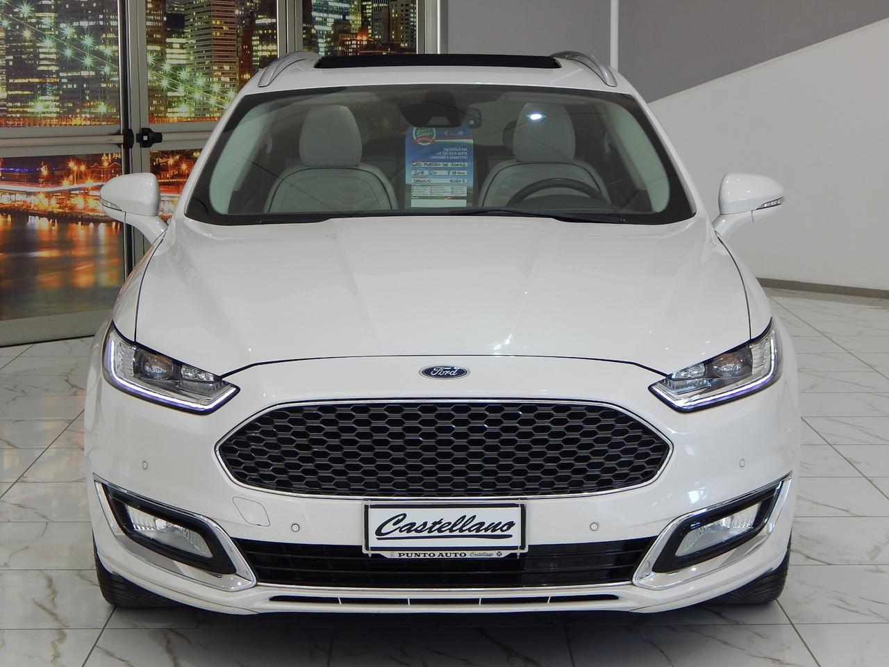 Ford Mondeo SW 2.0 TDCI Vignale 180CV TETTO-NAVI-PELLE-PARK-LED