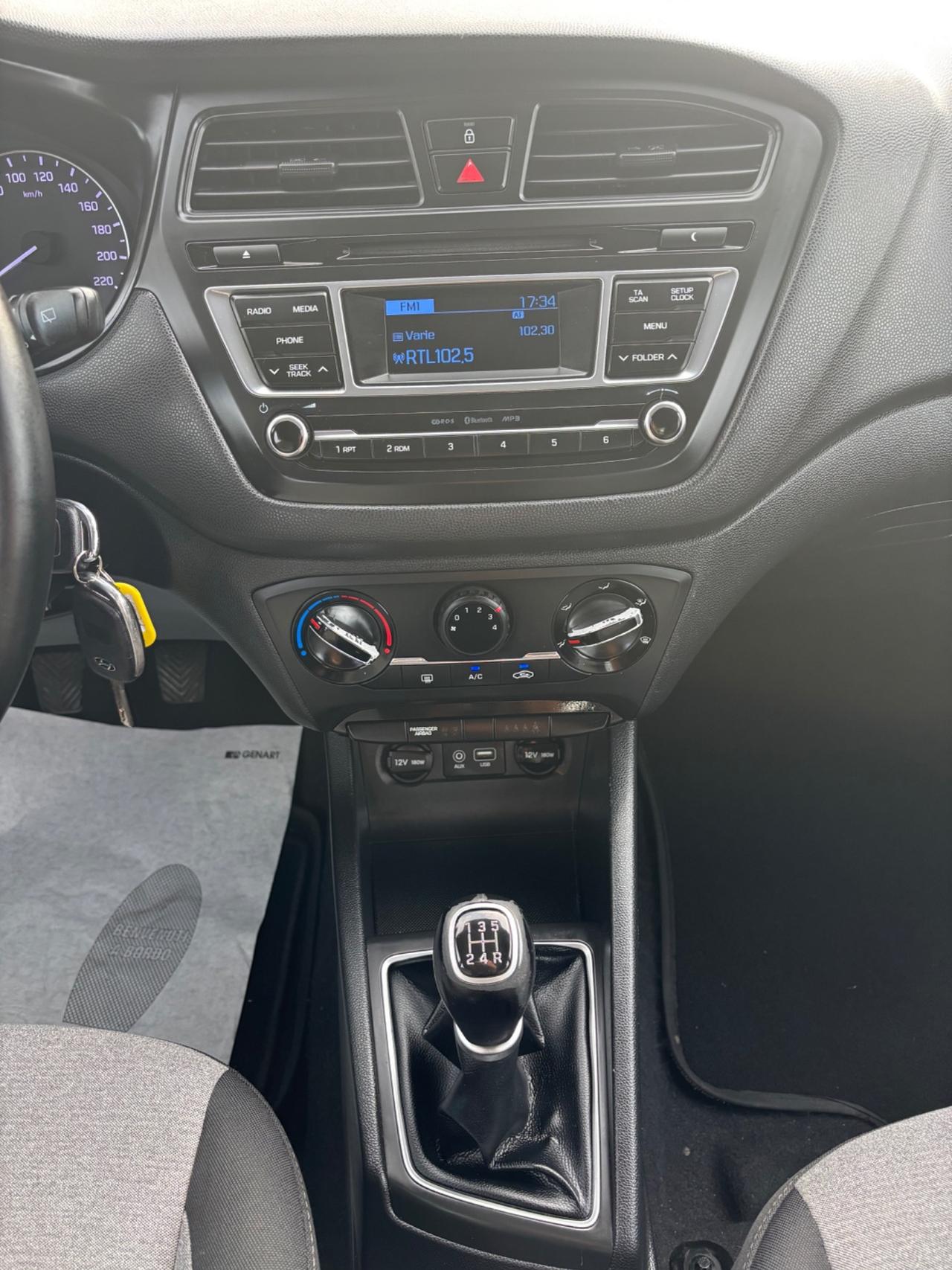 Hyundai i20 1.2 84 CV 5 porte Classic