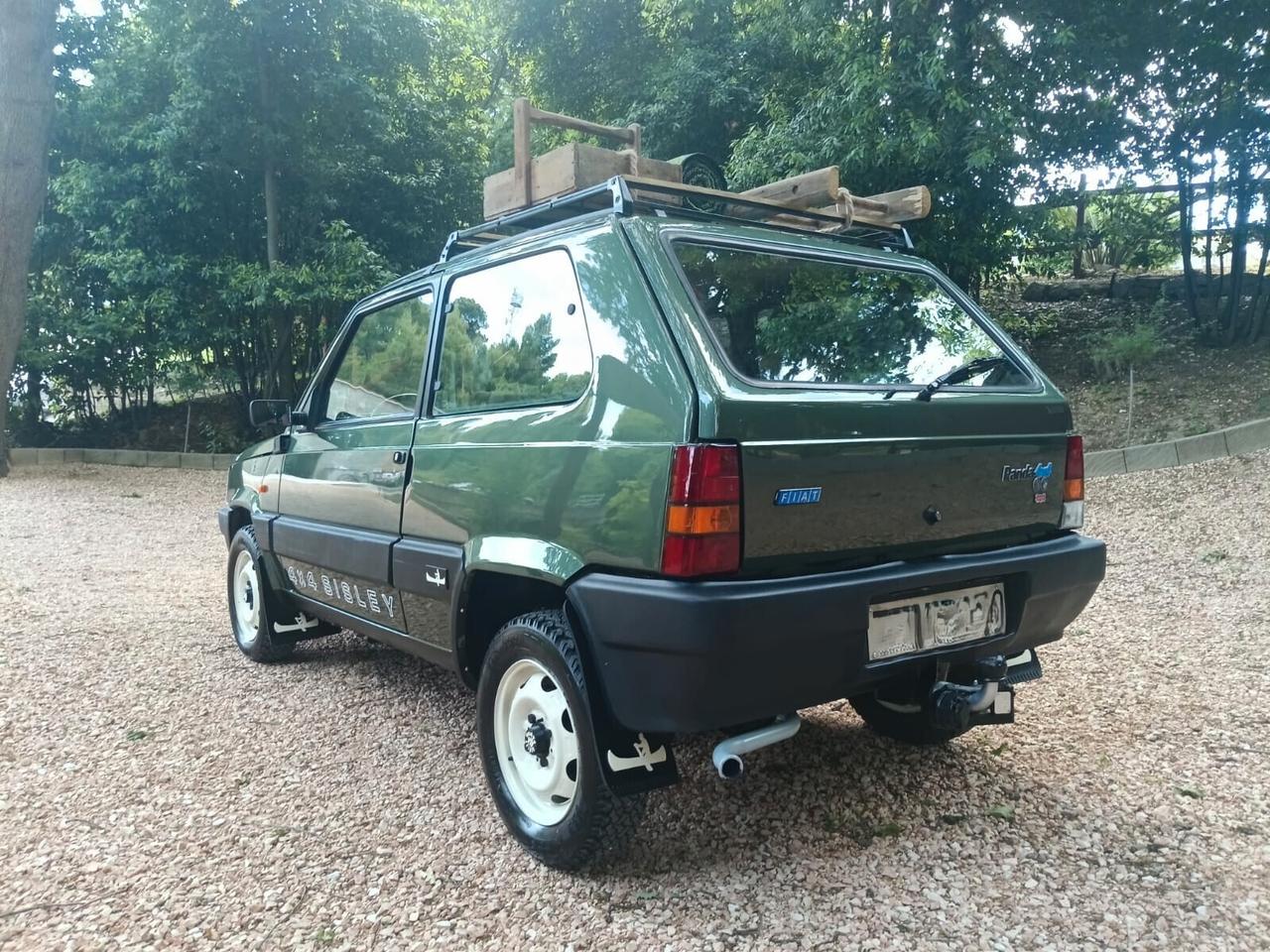 Fiat Panda 1000 4x4 Sisley con carrello