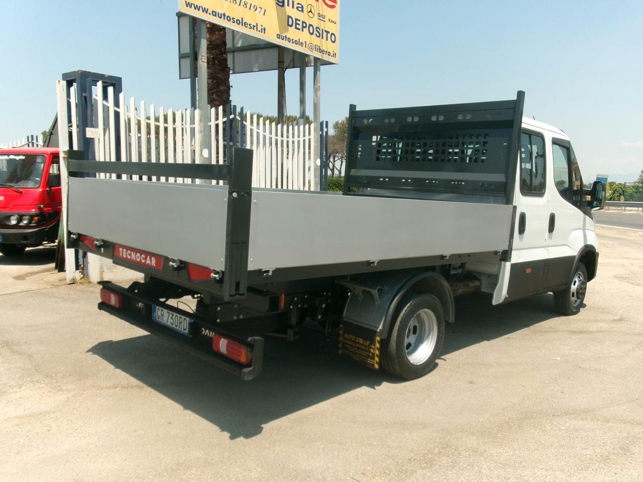 Iveco Daily 35C14 2.3 140CV E6D DOPPIA CABINA 7P RIBALTABILE 56000KM
