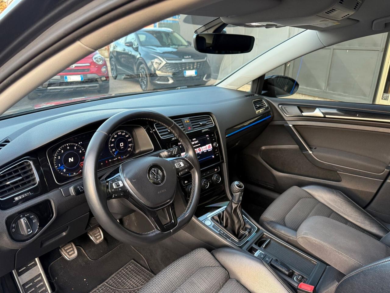 VW Golf 7.5 Rline 1.4 TGI 110cv metano