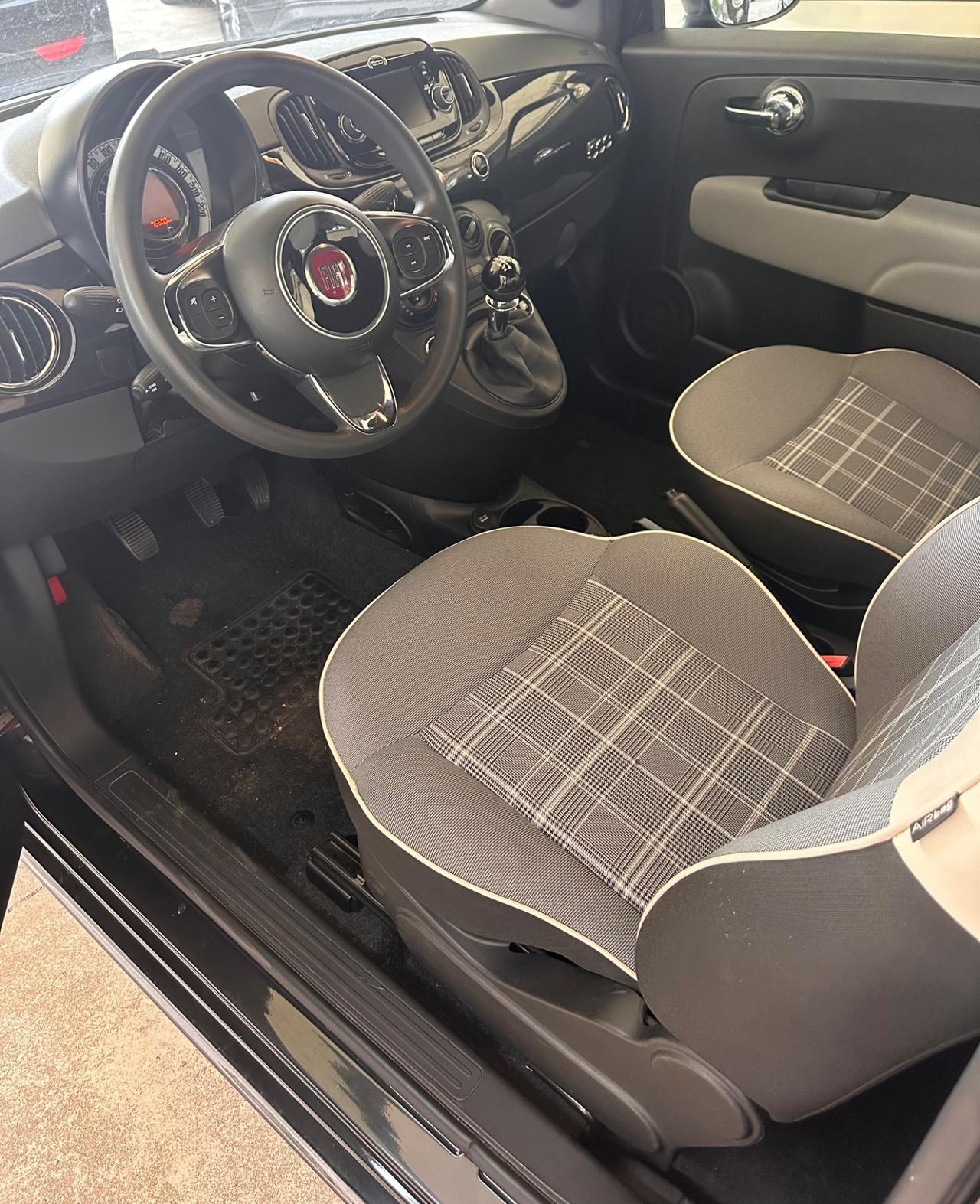 Fiat 500 1.2 Benz 69cv Euro6 Lounge 2019