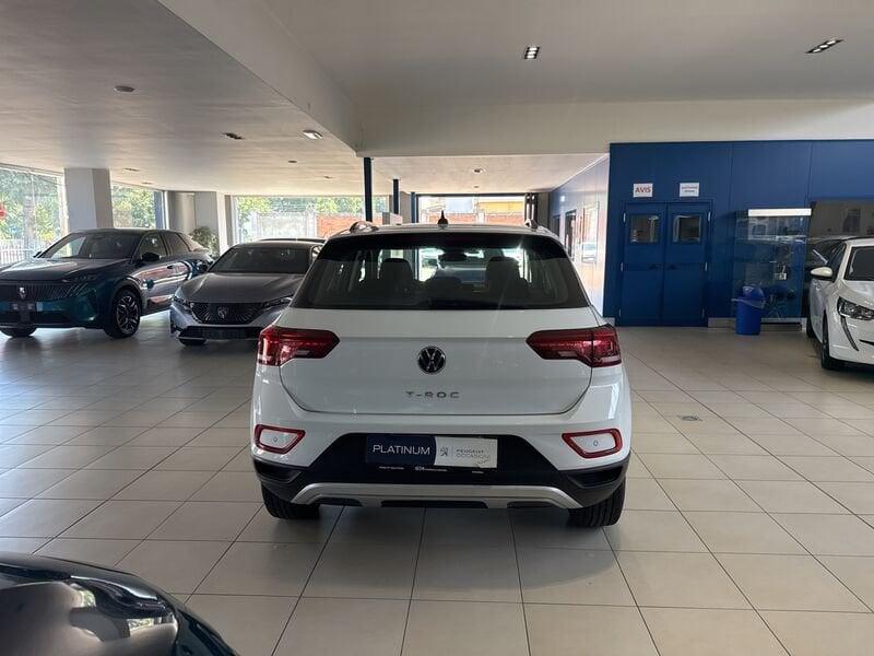 Volkswagen T-Roc 1.0 TSI Life TELECAMERA POST - VOLANTE+SEDILI RISCALDATI