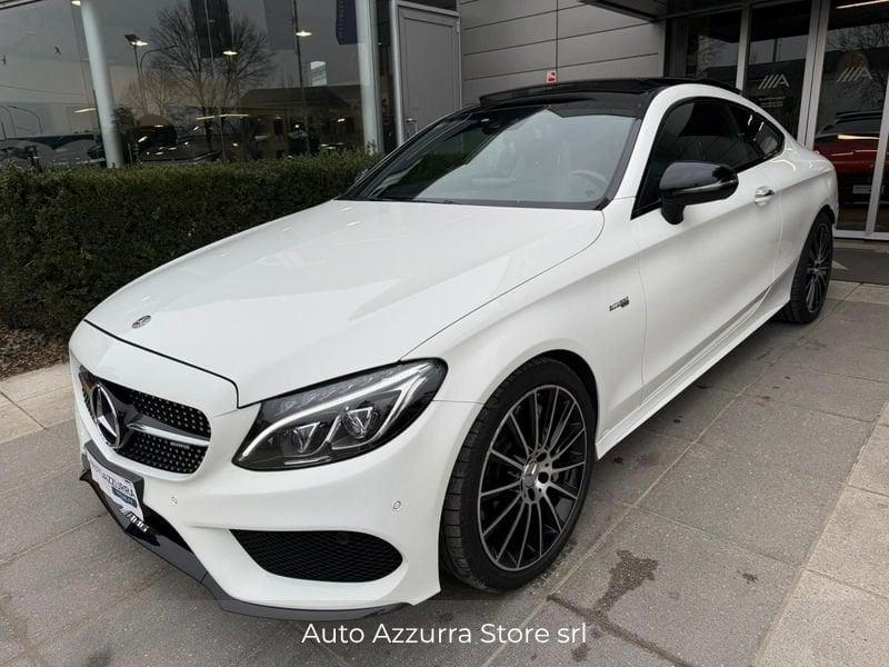 Mercedes-Benz Classe C C 43 4M AMG Coupé | TETTO, 19'', SCARICO AMG, PACK NIGHT, PROMO AZZURRA