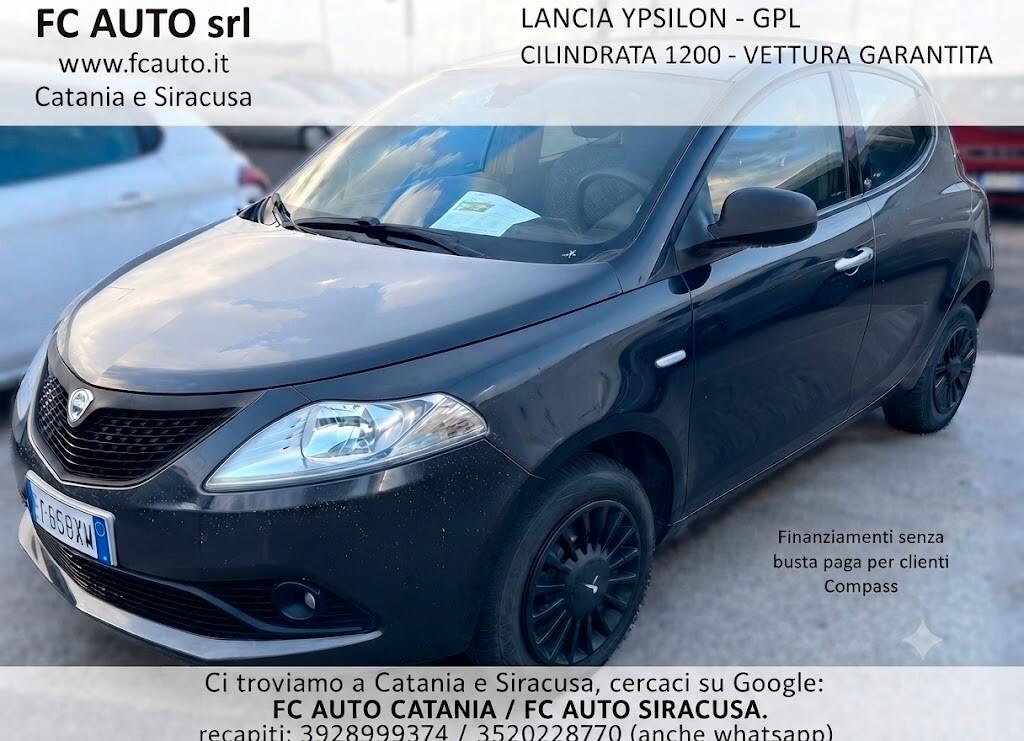 Lancia Ypsilon 1.2 69 CV 5 porte GPL Ecochic Gold 2019
