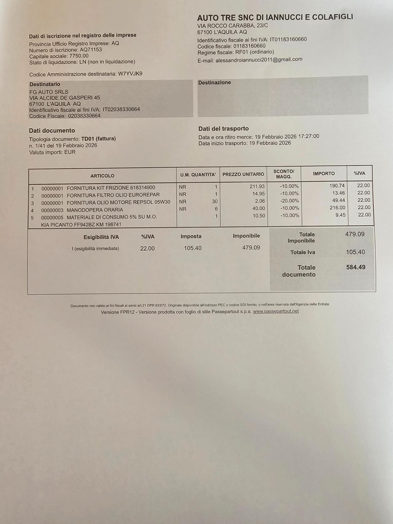 Kia Picanto 1.0 12V EcoGPL 5 porte Glam