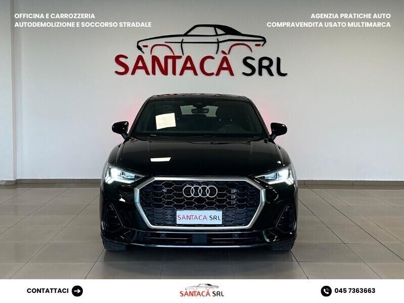 AUDI Q3 Sportback 35 TFSI S tronic S line edition Plug In Hybrid - DISTRIBUZIONE E TAGLIANDO APPENA FATTI