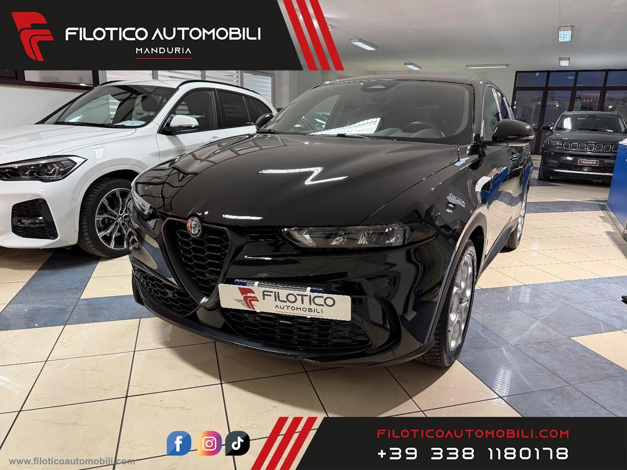 ALFA ROMEO Tonale 1.6 diesel 130 CV TCT6 Sprint RIFINITURE BLACK - CARPLAY - FULL