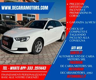 Audi A3 SportBack 30 TDi 116CV S-Tronic Business - 2019