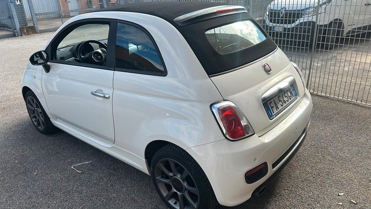 Fiat 500 s cabrio unico proprietario