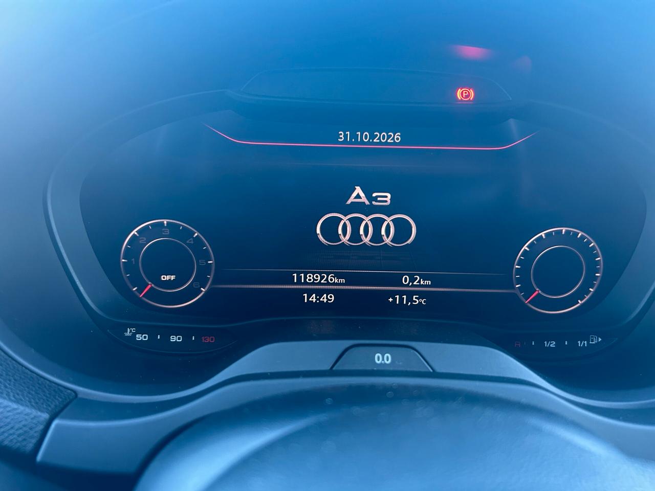 AUDI A3 S-LINE Sportback 30 1.6 tdi Sport 116cv "MANUALE"