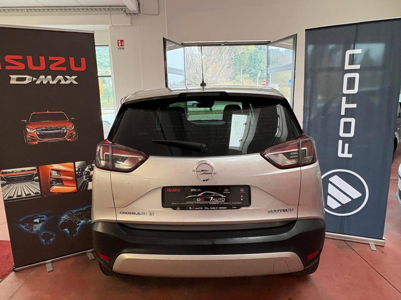 OPEL CROSSLAND X DESEL 1.5CV 102 Km 54.733 EURO 6D certificati garanzia 12 mesi