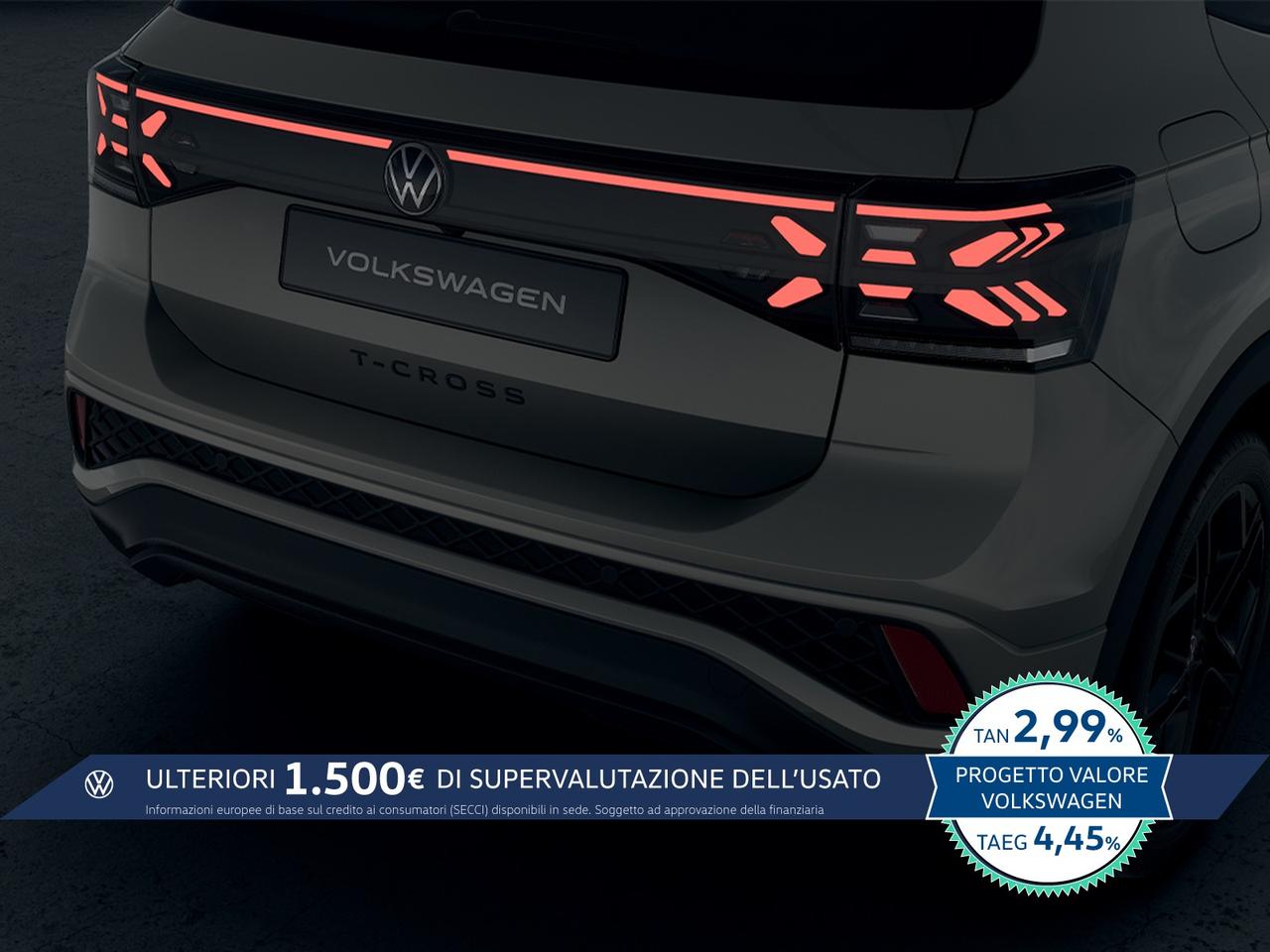 Volkswagen T-Cross 1.0 tsi r-line plus 115cv dsg