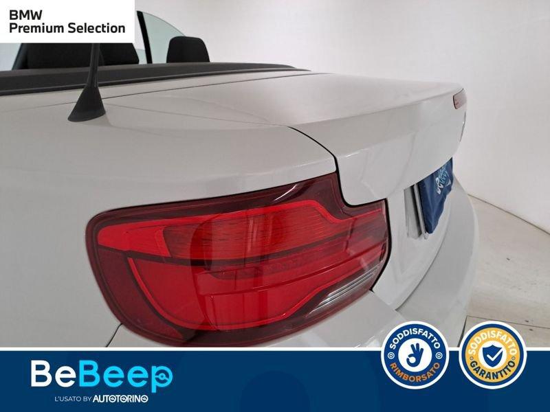 BMW Serie 2 Cabrio 218D CABRIO SPORT MY18