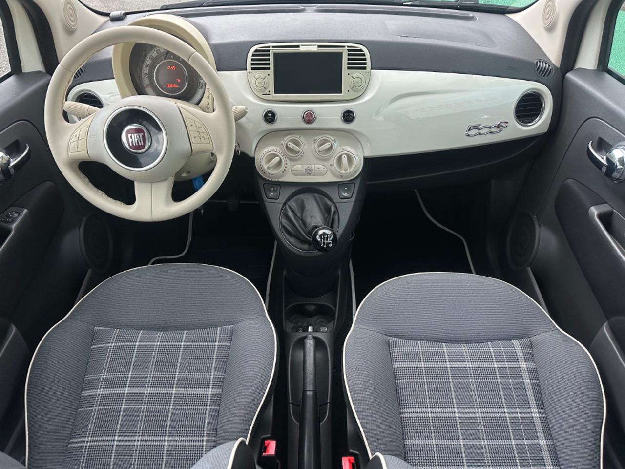 Fiat 500C 1.2 Benzina 69cv Lounge 2014