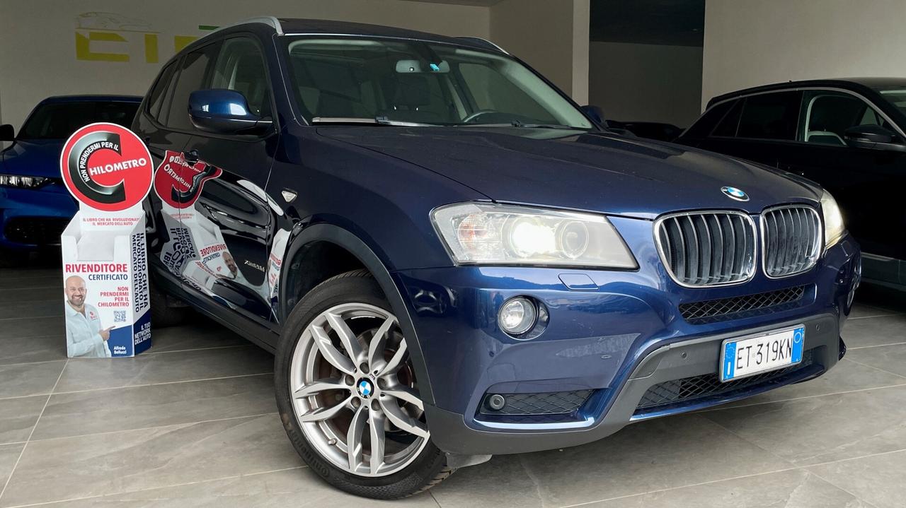BMW X3 X-DRIVE 20D 2.0 ELETTA 184 CV - FULL LED, PELLE, TETTO