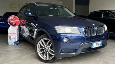 BMW X3 X-DRIVE 20D 2.0 ELETTA 184 CV - FULL LED, PELLE, TETTO