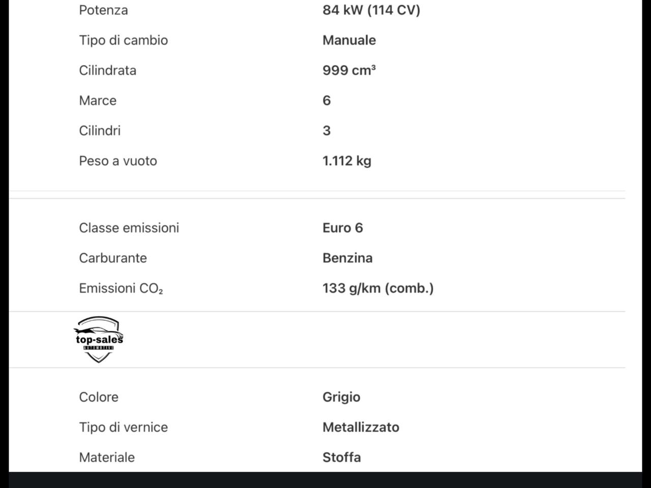Nissan Juke 1.0 DIG-T 114 CV N-Connecta Perfetta