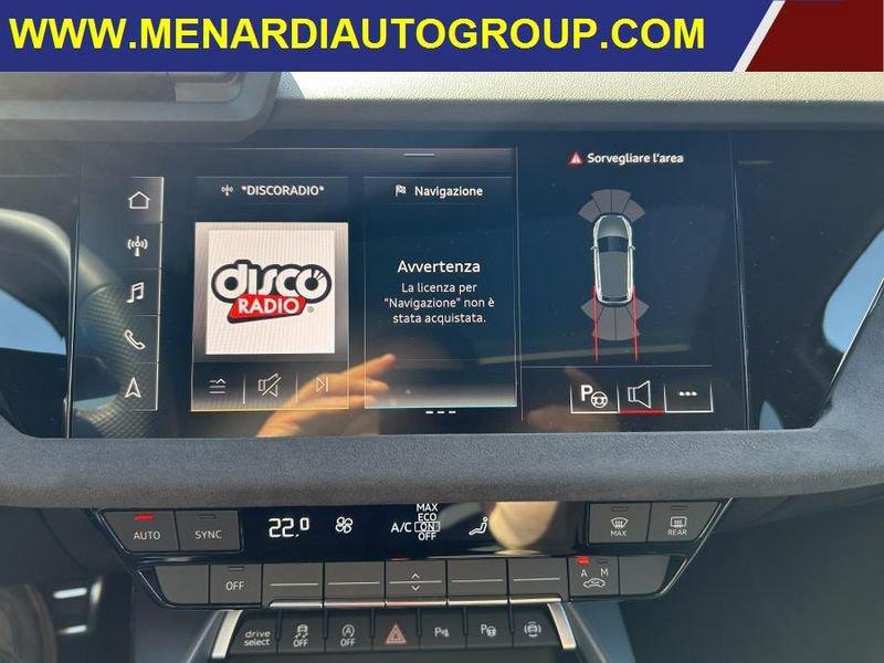 Audi A3 SPB 35 TDI S Tronic S line edition S-LINE + TETTO + INTERNI S LINE