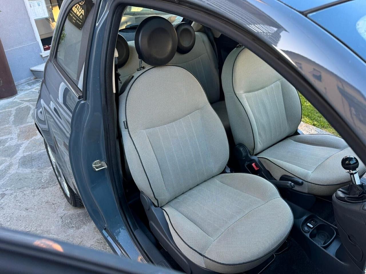 FIAT 500 1.2 LOUNGE 69cv TETTO P. NEOPATENTATI