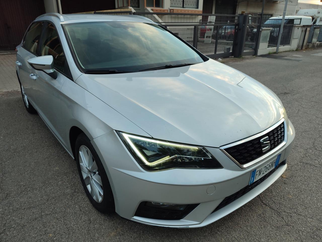 SEAT LEON 1.4TGI ST DSG 2018 A METANO DI CASA EURO6D